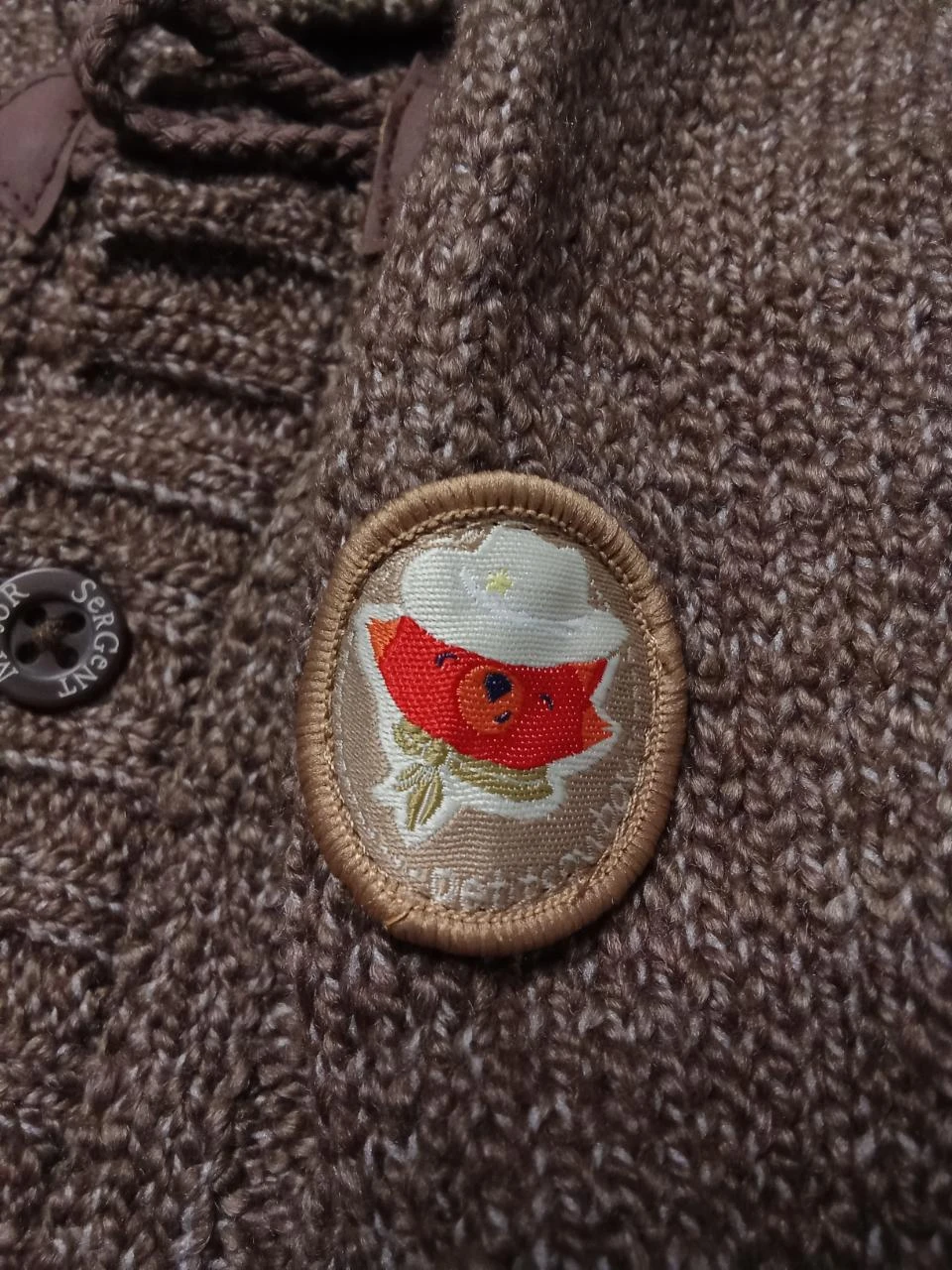 Superb Sergeant Major knit-style vest 6 months – photo 7